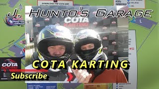 Go-Karts at COTA. J. Hunto takes the W!