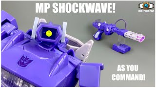 ||Smart transformations|| Masterpiece MP29 Shockwave! Transformed + showcase!