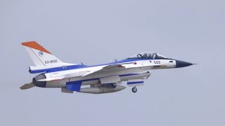 2022岐阜基地航空祭 F2テスター 機動飛行  F2戦闘機 502号機