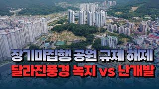 [자막뉴스] 장기미집행 공원 규제 해제 후 달라진 풍경..녹지 vs 난개발