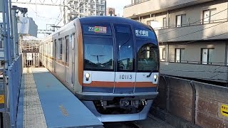 東京メトロ副都心線10000系10113F　F特急元町・中華街駅行き新丸子駅通過(2023/3/20)