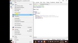 06 - C++ CodeBlocks Creating Header Implementation File