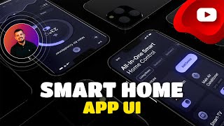 Smart Home App UI - дизайн та презентація мобільного застосунку