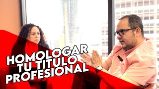 Homologar tu título profesional en Canadá