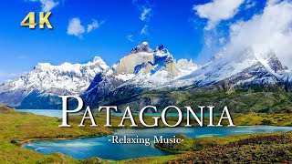 【４K】パタゴニアの絶景｜ピアノのリラックス音楽と美しい景色｜Patagonia