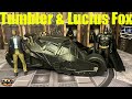 McFarlane DC Multiverse Tumbler & Lucius Fox Batman Dark Knight Trilogy Figure Review & Comparison