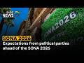 SONA 2026 | Expectations from political parties ahead of the SONA 2026