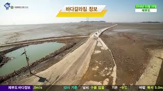 [제부도 바다갈라짐 정보]  2월 5일/ 해양방송 On바다