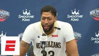 Anthony Davis on why he signed with LeBron James' agent | NBA Media Day | ESPN