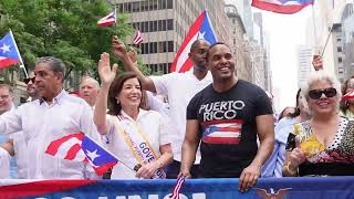 Governor Hochul Marches in 66th National Puerto Rican Day Parade