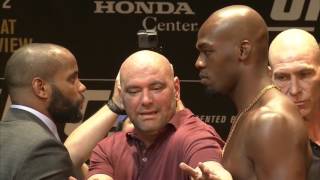 UFC 214: Cormier vs Jones 2 Press Conference Faceoff
