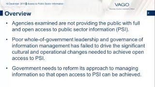 Access to Public Sector Information
