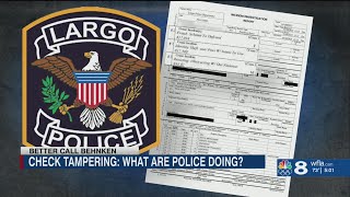 Largo police seize hundreds of personal documents, checks found in car during arrest