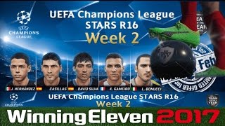 【ウイイレ2017myClub】#122　UEFA Champions League STARS R16 Week2 80+で今年３人目の黒球来た‼︎　【実況】