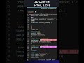 3D Cube | HTML and CSS #htmlandcss #3d