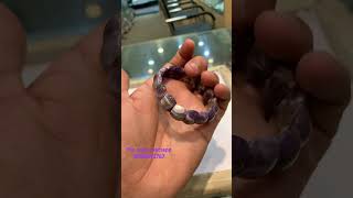 Natural amethyst bracelet, ring, and pendant