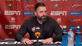 Adam Forde press conference vs Illawarra Hawks - Round 5, NBL25