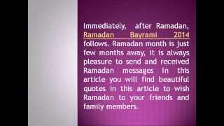 Quotes for Ramadan