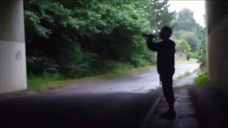 The sound of a lone bugler playing the Last Post