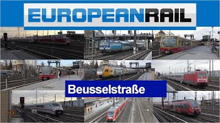 #Berlin2019 Deutsche Bahn, Ostdeutsche Eisenbahn \u0026 České dráhy Trains - Bahnhof Beusselstraße