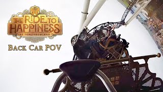 The Ride to Happiness by Tomorrowland Back Car POV | Plopsaland De Panne