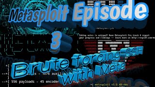 Learn System Hacking E3 Brute forcing SSH with Meta | Cyber Tech Shani