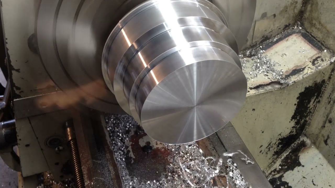 Machining A Stepped V Pulley Youtube