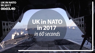 In 60 seconds: What is NATO and how is the UK playing a leading role in the alliance in 2017?