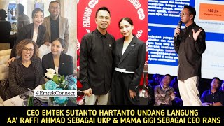 LUAR BIASA AA' RAFFI AHMAD HADIRI EMTEK CONNECT SEBAGAI UKP NAGITA SLAVINA HADIR SEBAGAI CEO RANS