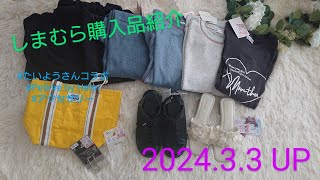 【Haul】しまむら購入品紹介＊2024.3.3/たいようさんコラボ/Petirire by Helm/makiさんコラボ/Helm/アクセサリー