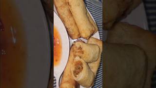 Quick Easy Vegetable Spring Roll🍴🍴