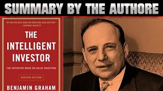The Intelligent Investor By Benjamin Graham (Detailed Book Summary)