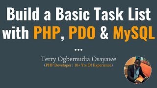 What is PHP Data Objects (PDO) (PHP With PDO 2 of 30)
