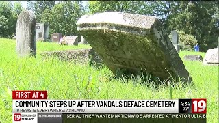 Community raising money to repair vandalism damage at Ashland County