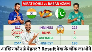 Virat Kohli vs Babar Azam Batting Comparison | Who Is Really The Better Batsman | Episode - 1