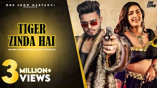 Tiger Zinda Hai (Official Video) | Sapna Choudhary |The King |Gurlej Akhtar |New Haryanvi Songs 2021