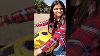 Cute Girl Riding Her Bike - A Photo That Will Make You Smile #manikatrivlogs ##calmdown