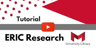 ERIC Research Tutorial