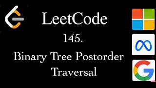 145. Binary Tree Postorder Traversal | Leetcode | Daily Problem | #leetcode #leetcodejava