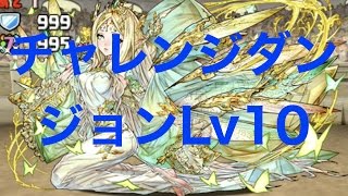 【パズドラ】第43回チャレンジダンジョンLv10ラードラでノーコン！