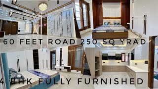 4 BHK FULLY FURNISHED INDEPENDENT BUILDER FLOOR 😍 IN VAISHALI || 60 FEET ROAD ||