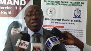 ICPC anti- corruption workshop for MDAS chairman.