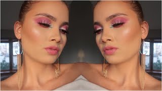 GRWM Alistate Conmigo Pink Makeup Look | MakeupYanyGlam