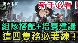 【重返未來1999】角色培養建議｜隊伍搭配教學｜新手必看攻略｜全字幕影片｜雞腿葛格