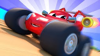 Monster Trucks for children - The Monster Town Olympics  | Monster Town