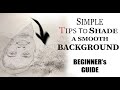 HOW TO SHADE A SMOOTH BACKGROUND WITH POWDER | STEP BY STEP