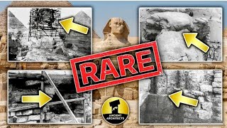 RARE Sphinx Excavation Photographs Revealed |Ancient Architects @FactZilla82