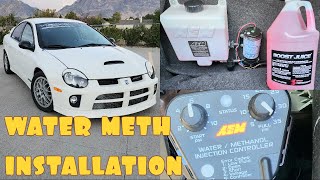 (Easy!) How I installed the AEM water methanol kit on my neon SRT4