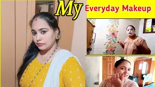 ಕೆಲಸಕ್ಕೆ ಹೋಗುವಾಗ ನನ್ನ ಮೇಕಪ್ ನೋಡಿ || 5 Min Simple Daily Makeup#mangalorerashmi #kannadavlog