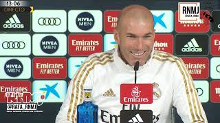 Rueda de prensa de ZIDANE previa Real Madrid - Real Sociedad (22/11/2019)